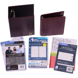 ヨドバシ.com - フランクリン・プランナー Franklin Planner フランクリンコヴィー 1日1ページ・スターター・キット  2025年1月始まり バーガンディ ポケットサイズ 86345 通販【全品無料配達】