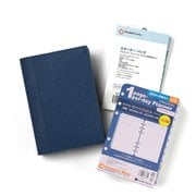 1日1ページ・プランナー・セット 2025年1月始まり ネイビー コンパクトサイズ 86362