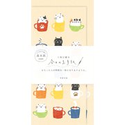 今日のお手紙 ねこマグカップ レターセット Wa-Life LIK13