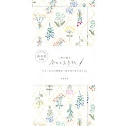 今日のお手紙 ドライフラワー レターセット Wa-Life LIK19