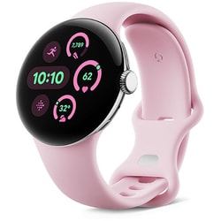 GooglePixel Watch3 41mm Polished Silver/Rose