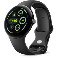 GooglePixel Watch3 45mm Matte Black/Obsidian