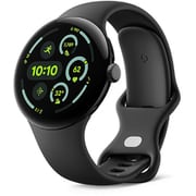 GooglePixel Watch3 45mm Matte Black/Obsidian