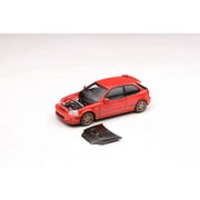 M65012 1/64 ホンダ シビック Type R EK9 Mugen ミラノレッド [ダイキャストミニカー]