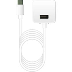 PD20W 小型AC充電器Type-Cケーブル一体型1.5m Aポート付 ホワイト ET-O24ACK03-WH