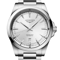 コンクエスト サンレイシルバー 並行輸入品 2年保証 L3.830.4.72.6
