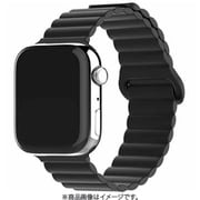 ALG-WS01BK [Apple Watch 38/40/41用 シリコンマグネットバンド ブラック]