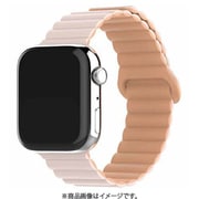 ALG-WS01BEBR [Apple Watch 38/40/41用 シリコンマグネットバンド ベージュブラウン]