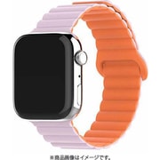 ALG-WS01PPOR [Apple Watch 38/40/41用 シリコンマグネットバンド パープルオレンジ]