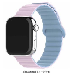 ALG-WS01PPBL [Apple Watch 38/40/41用 シリコンマグネットバンド パープルブルー]