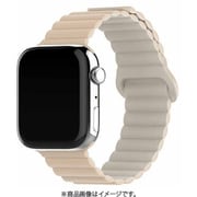 ALG-WM01BEGRG [Apple Watch 42/44/45/49用 シリコンマグネットバンド ベージュグレージュ]