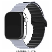 ALG-WM01GYBK [Apple Watch 42/44/45/49用 シリコンマグネットバンド グレーブラック]