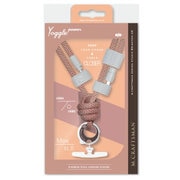 充電ケーブル内蔵ショルダーストラップ USB-A to USB-typeC ダークピンク YogglePower-DPK