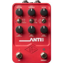 ステレオ対応エフェクター（アンプシミュレーター） UAFX ANTI 1992 High Gain Amp