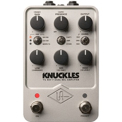 ステレオ対応エフェクター（アンプシミュレーター） UAFX Knuckles