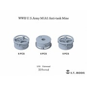 P35-328 1/35 WWII アメリカ M1A1対戦車地雷 18個入 [プラモデル用パーツ]
