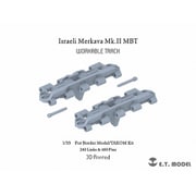 P35-402 1/35 現用 イスラエル メルカバMk.II主力戦車用 可動履帯 （ボーダーモデル/タコム用） [プラモデル用パーツ]