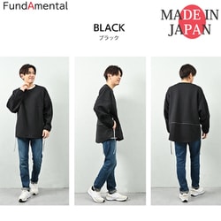 YAMITSUKIプルオーバー 日本製 ブラック Mサイズ Makuake-W04