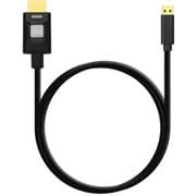 4kP60 Locking HDR Micro to Full HDMI 30cm High Speed Cable ATOM4K60L3