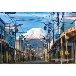 300-419 シリーズ・日本の都市63 山梨県富士吉田市「雄大な富士山の見える商店街」 [ジグソーパズル 300ピース]
