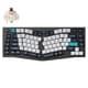 Q10 Max（Aliceレイアウト） QMK/VIA ワイヤレス カスタム・メカニカルキーボード - RGB - US配列 - カーボンブラック / Gateron Jupiter スイッチ（ホットスワップ）茶軸 Q10M-M3-US
