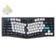 Q10 Max（Aliceレイアウト） QMK/VIA ワイヤレス カスタム・メカニカルキーボード - RGB - US配列 - カーボンブラック / Gateron Jupiter スイッチ（ホットスワップ）バナナ軸 Q10M-M4-US