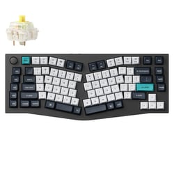 Q10 Max（Aliceレイアウト） QMK/VIA ワイヤレス カスタム・メカニカルキーボード - RGB - US配列 - カーボンブラック / Gateron Jupiter スイッチ（ホットスワップ）バナナ軸 Q10M-M4-US