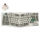 Q10 Max（Aliceレイアウト） QMK/VIA ワイヤレス カスタム・メカニカルキーボード - RGB - US配列 - シェルホワイト / Gateron Jupiter スイッチ（ホットスワップ）茶軸 Q10M-P3-US