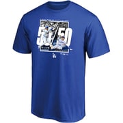 ML01-24FW-0006 BL L [大谷翔平選手 50-50 FIRST ONE IN MLB HISTORY Tシャツ Lサイズ ブルー]