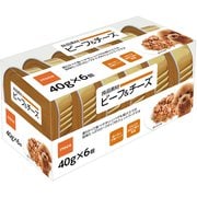 良品素材 ミニアルミトレイ ビーフ&チーズ 40g×6P