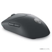 Alienware Proワイヤレス ゲーミング マウス/オプティカル/2.4GHzワイヤレス/USB有線/6 x フル プログラマブル ボタン/ダークサイド オブ ザ ムーン(ダークグレー) AWProWGM-DSOTM