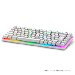 Alienware Proワイヤレス ゲーミング キーボード/2.4GHzワイヤレス/Bluetooth/USB有線/リニア メカニカル/英語配列/ルナライト（シルバーホワイト） AWProWGK-LL