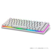 Alienware Proワイヤレス ゲーミング キーボード/2.4GHzワイヤレス/Bluetooth/USB有線/リニア メカニカル/英語配列/ルナライト(シルバーホワイト) AWProWGK-LL