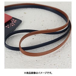 松阪レザー ネックストラップ ブラウン MLK013C-Z