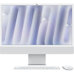 iMac 24インチ Retina 4.5Kディスプレイ Apple M4チップ/10コアCPU/10コアGPU/SSD 512GB/メモリ 24GB シルバー MCR24J/A