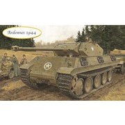 DR6561SP 1/35 WW.II ドイツ軍 M10パンター（偽装戦車）グライフ作戦 1944 マジックトラック/赤外線暗視装置/ドイツ軍兵士フィギュア4体付属 豪華仕様 [組立式プラスチックモデル]