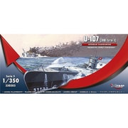 MR350503 1/350 独・U-107 潜水艦タイプ IXB型 [組立式プラスチックモデル]
