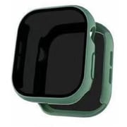 AW-005C46-GR [Apple Watch Series10 46mm用 液晶プライバシーガラス付PCカバー グリーン]