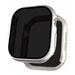 AW-005C46-ST [Apple Watch Series10 46mm用 液晶プライバシーガラス付PCカバー スターライト]