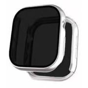 AW-005C46-SV [Apple Watch Series10 46mm用 液晶プライバシーガラス付PCカバー シルバー]