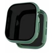 AW-005C42-GR [Apple Watch Series10 42mm用 液晶プライバシーガラス付PCカバー グリーン]