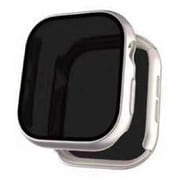 AW-005C42-ST [Apple Watch Series10 42mm用 液晶プライバシーガラス付PCカバー スターライト]