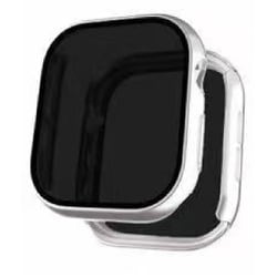 AW-005C42-SV [Apple Watch Series10 42mm用 液晶プライバシーガラス付PCカバー シルバー]