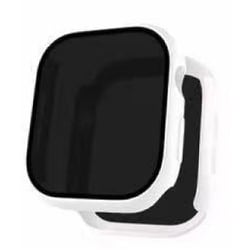 AW-005C42-WH [Apple Watch Series10 42mm用 液晶プライバシーガラス付PCカバー ホワイト]