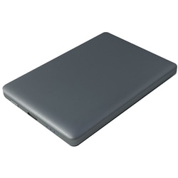 ワイヤレス充電モバイルバッテリー 5000mAh 灰色（グレー） LCWM50-CCGY