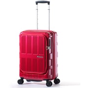 スーツケース MAXBOX 拡張タイプ 旅行日数目安:3~4泊 35L/拡張時41L フロントオープン TSAロック搭載 パープリッシュピンク ALI-6611