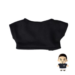スポぬい 着せ替え用 Tシャツ ブラック SSP-03