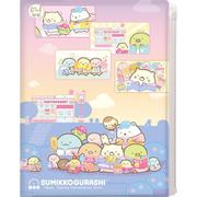 すみっコぐらし クリアホルダー（6＋1ポケット） 「わくわくたぴおかコンビニ」テーマ