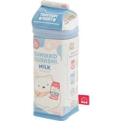 すみっコぐらし ペンポーチ 牛乳パック 「わくわくたぴおかコンビニ」テーマ
