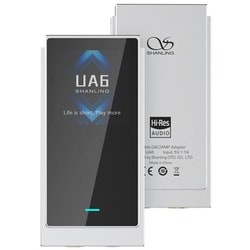 フラッグシップ ポータブルDACアンプ Quad DAC搭載 Silver UA6-SV